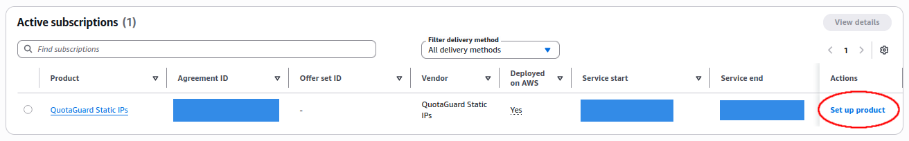 AWS - QuotaGuard